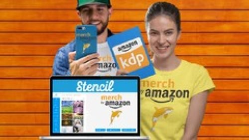The Ultimate Guide to Stencil for Merch By Amazon, KDP 